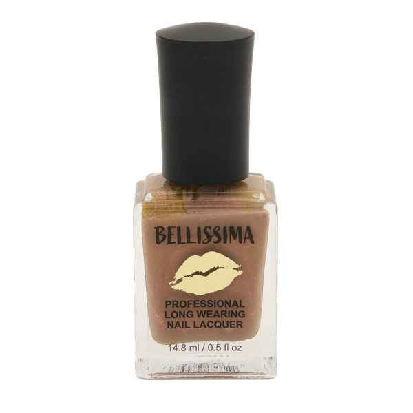slide 1 of 1, Bellissima Nail Polish, Shimmer Me Timbers, 0.5 fl oz