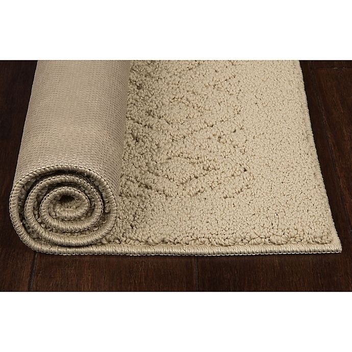 slide 4 of 7, Maples Rugs Diamond 1'6 x 2'5 Tufted Accent Rug - Tan, 1 ct