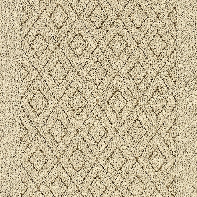 slide 5 of 7, Maples Rugs Diamond 1'6 x 2'5 Tufted Accent Rug - Tan, 1 ct