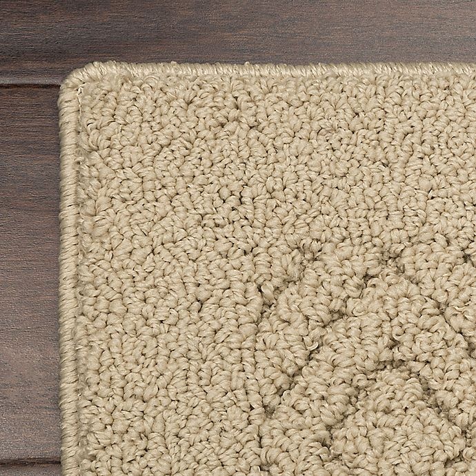 slide 6 of 7, Maples Rugs Diamond 1'6 x 2'5 Tufted Accent Rug - Tan, 1 ct