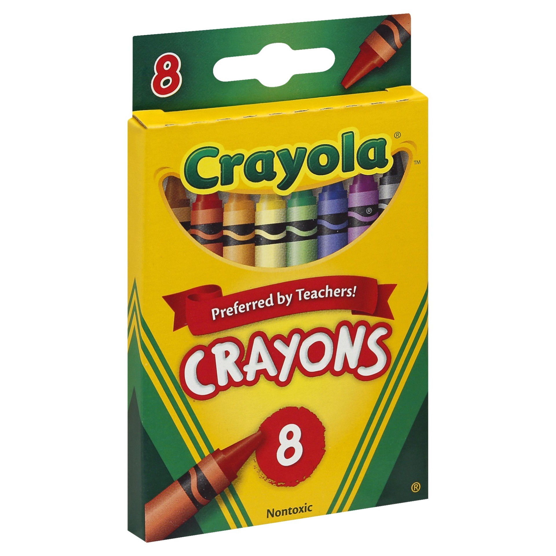slide 1 of 2, Crayola Crayons, 8 ct