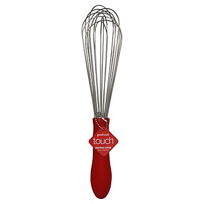 slide 1 of 1, Good Cook Touch Stainless Whisk, 1 ct