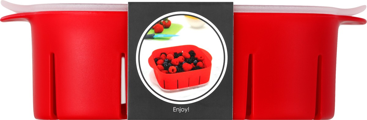 slide 4 of 9, Tovolo Rinse & Store Colander, 1 ct