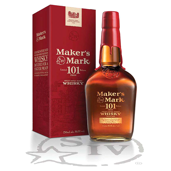 slide 1 of 1, Maker's Mark Kentucky Straight Bourbon Whisky 750 ml, 750 ml