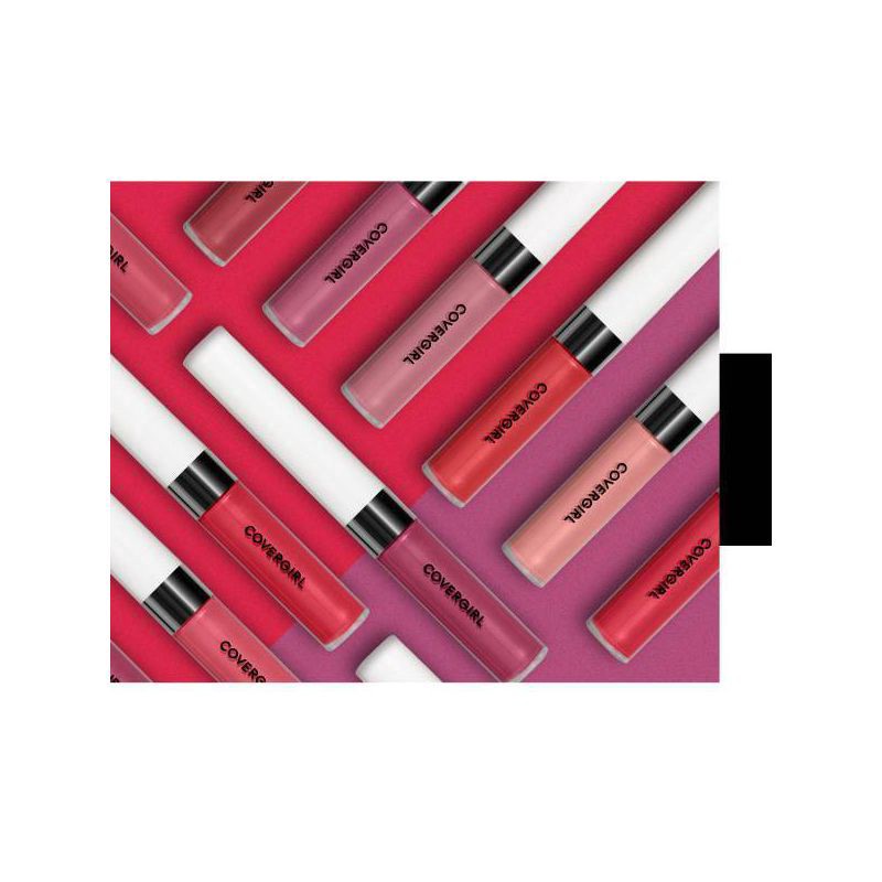 slide 3 of 7, Covergirl Outlast All-Day Lip Color with Topcoat - Always Rosy 549 - 0.07 fl oz, 0.13 oz