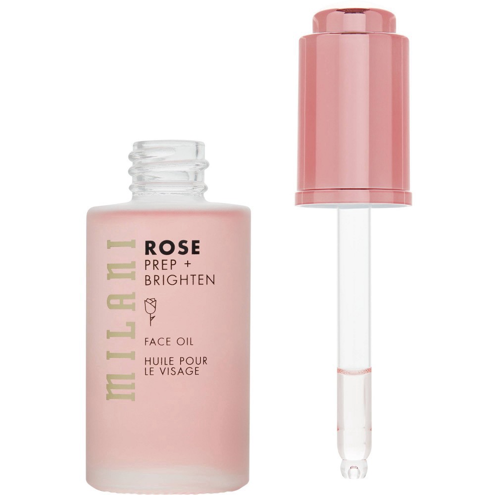 slide 5 of 5, Milani Prep and Brighten Rose Face Oil, 1 fl oz