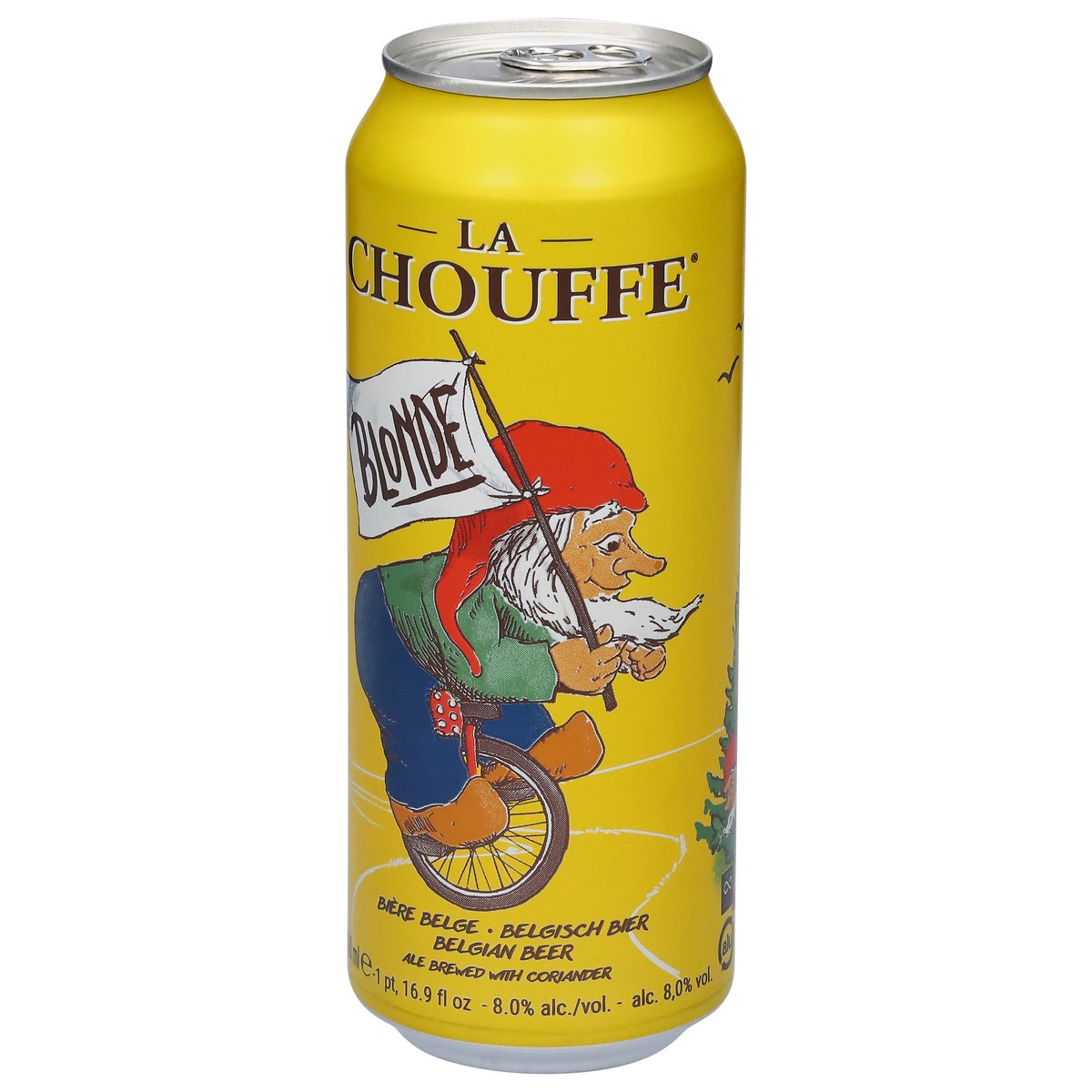 slide 8 of 12, La Chouffe Blonde Belgian Beer 16.9 fl oz, 16.9 fl oz