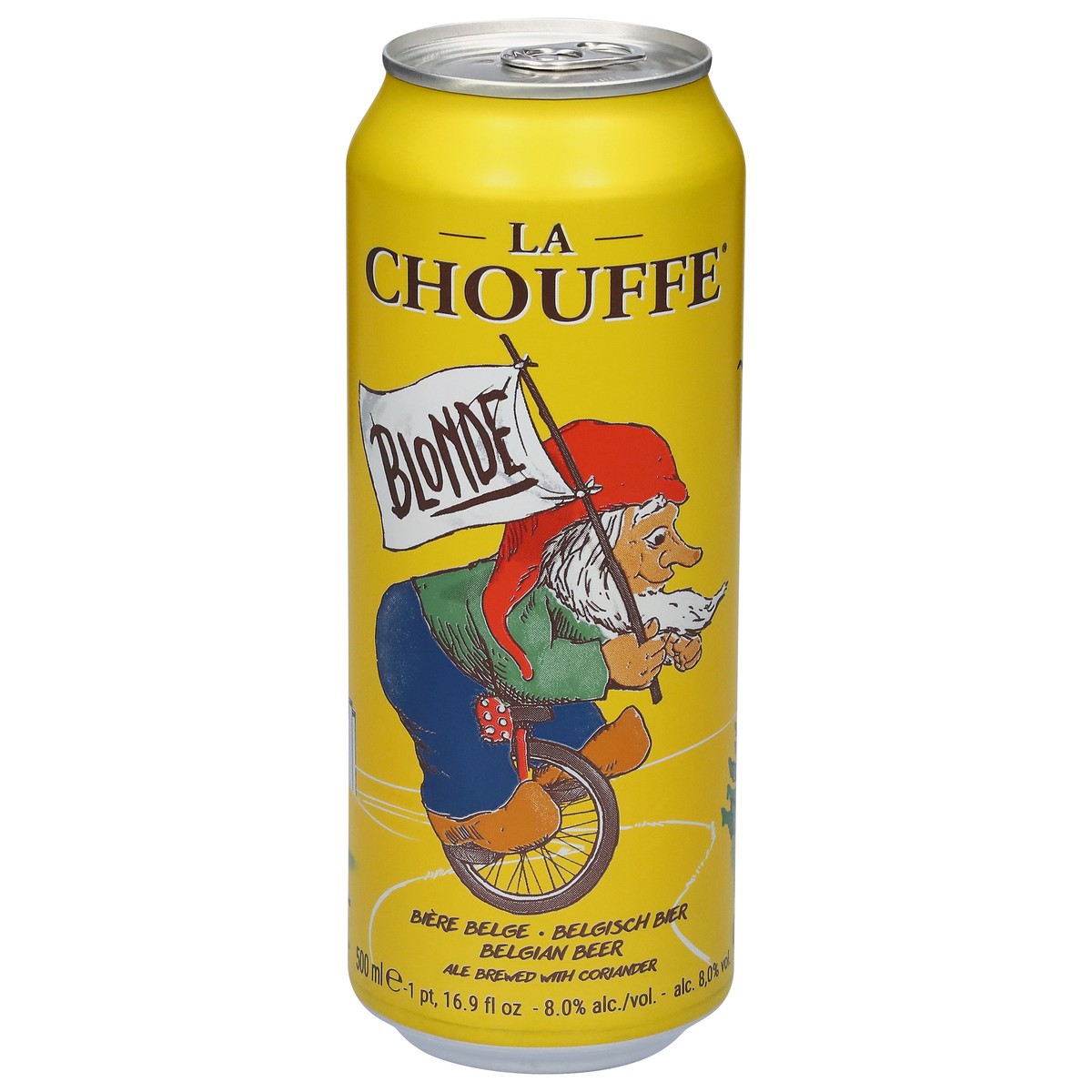 slide 9 of 12, La Chouffe Blonde Belgian Beer 16.9 fl oz, 16.9 fl oz