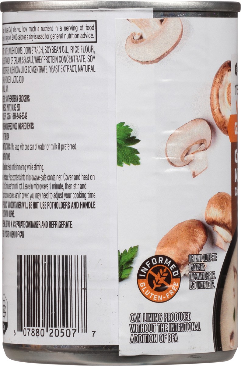 slide 13 of 13, SE Grocers  Naturally Better Cream Of Mushroom, 10.5 oz