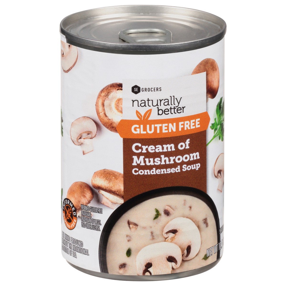 slide 11 of 13, SE Grocers  Naturally Better Cream Of Mushroom, 10.5 oz
