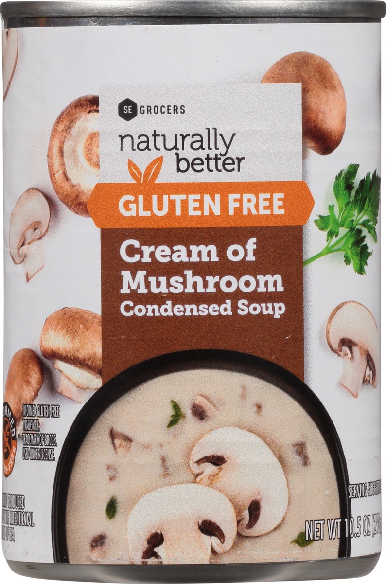 slide 6 of 13, SE Grocers  Naturally Better Cream Of Mushroom, 10.5 oz
