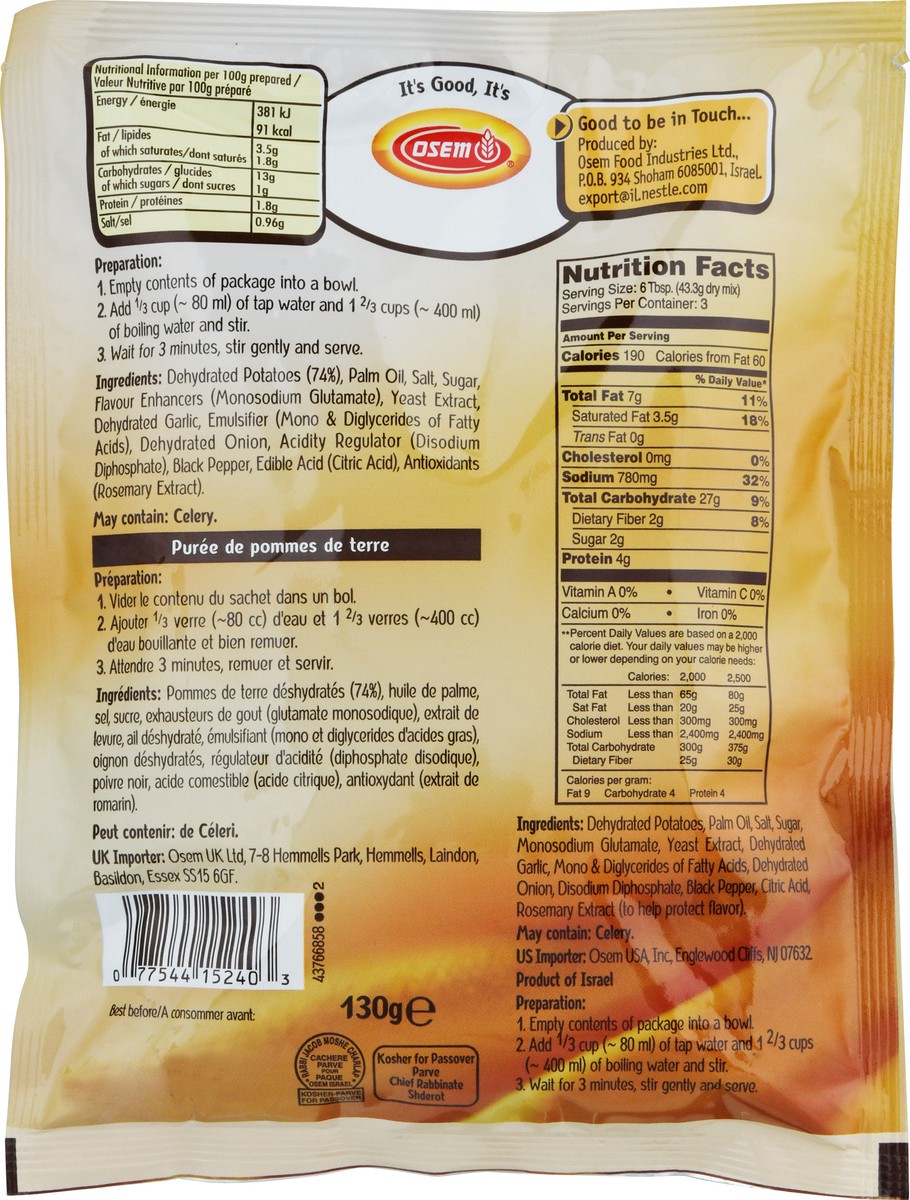 slide 5 of 9, Osem Mashed Potatoes, 4.6 oz