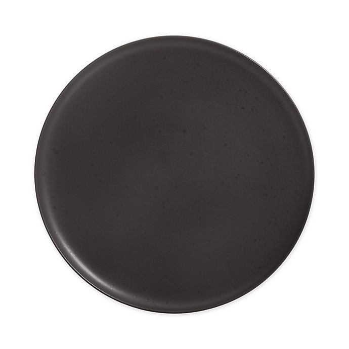 slide 1 of 4, Artisanal Kitchen Supply Soto Dinner Plates - Coal, 4 ct