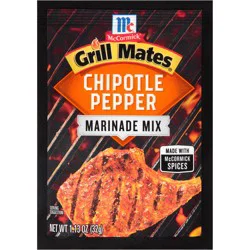 McCormick GRILL MATES Chipotle Pepper Marinade Seasoning Mix, 1.13 oz