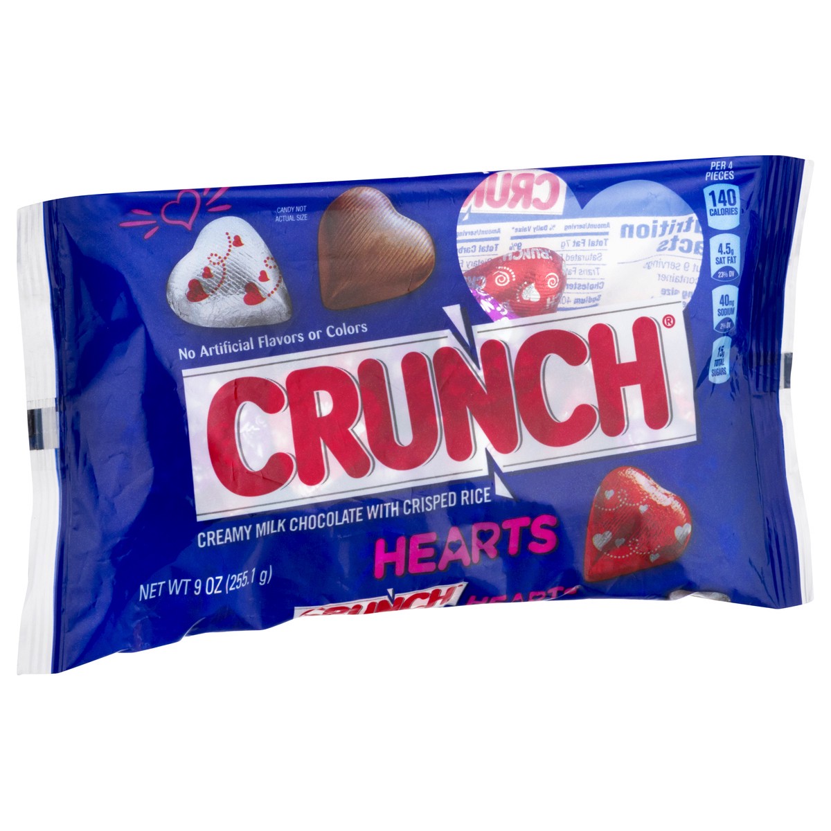 slide 2 of 10, Crunch Valentine's Hearts, 9 oz