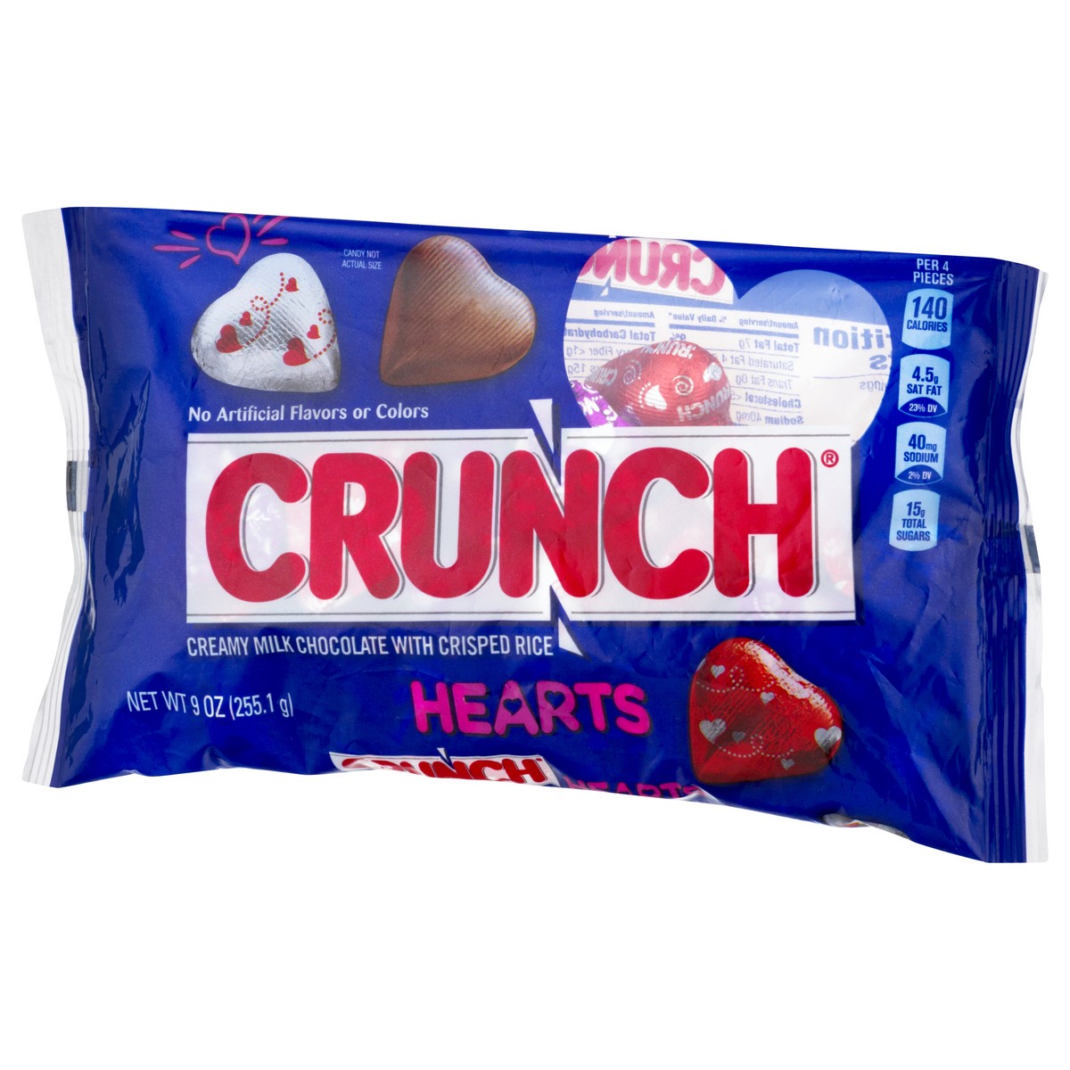 slide 3 of 10, Crunch Valentine's Hearts, 9 oz