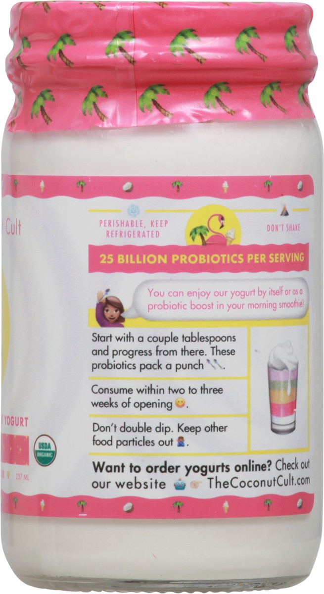 slide 3 of 14, The Coconut Cult Probiotic Original Coconut Yogurt 8 fl oz, 8 fl oz