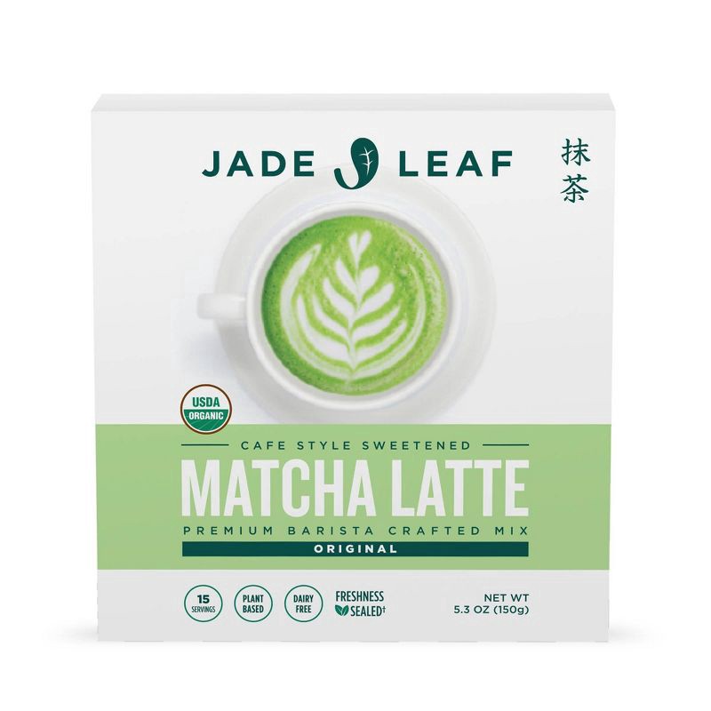 slide 1 of 9, Jade Leaf Matcha Jade Leaf Organic Matcha Latte Mix - 5.3 oz, 2.47 oz