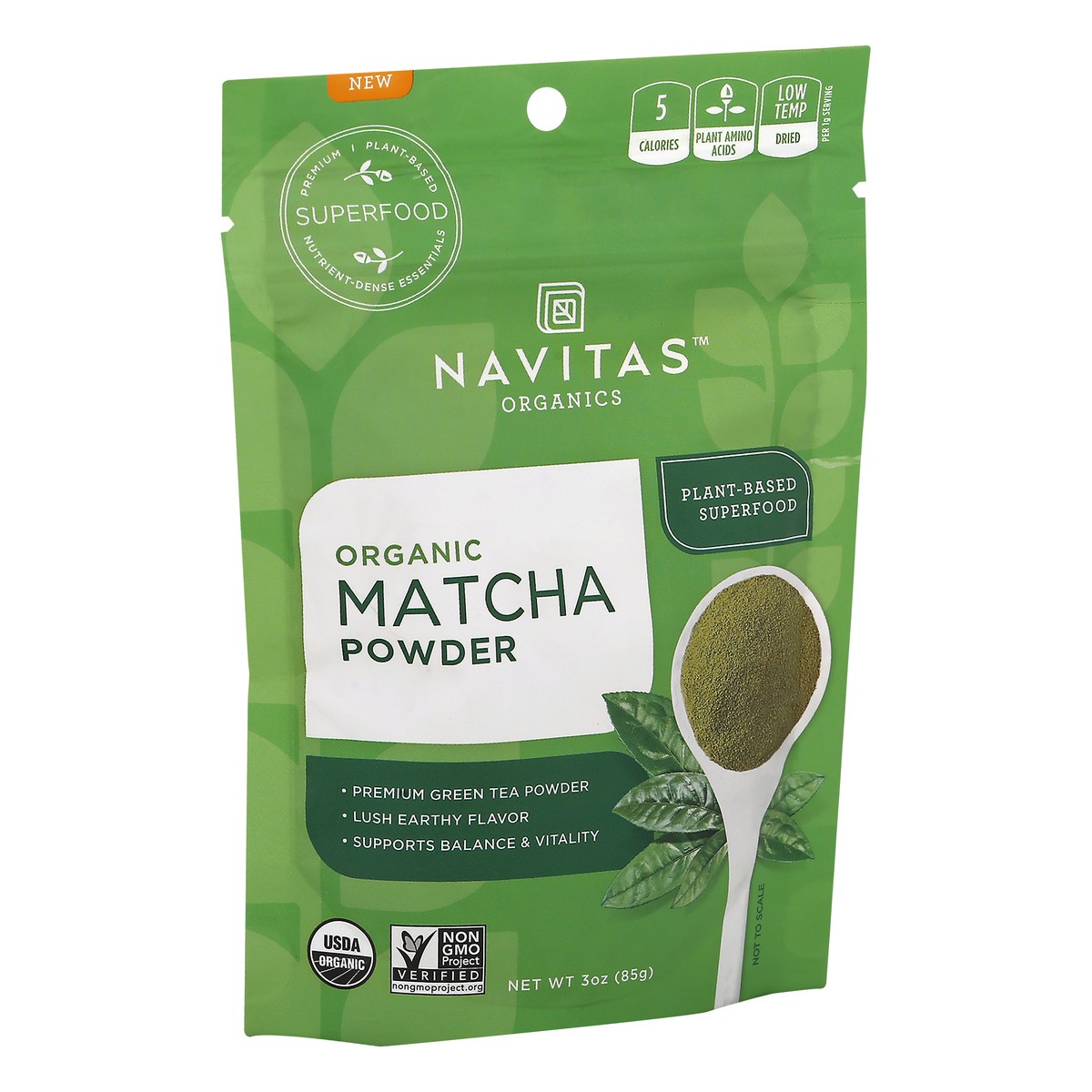 slide 10 of 12, Navitas Organic Matcha Powder - 3 oz, 3 oz