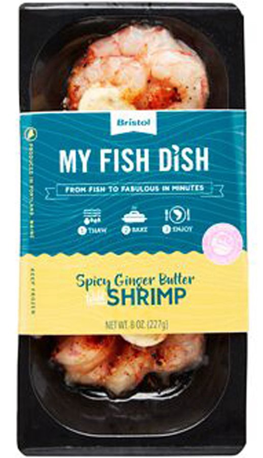 slide 1 of 1, Shrimp Spicy Ginger, 8 oz