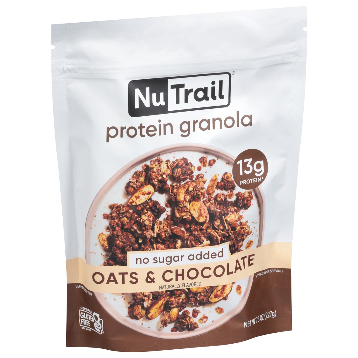 slide 4 of 13, Nutrail Granola Protein Choc,