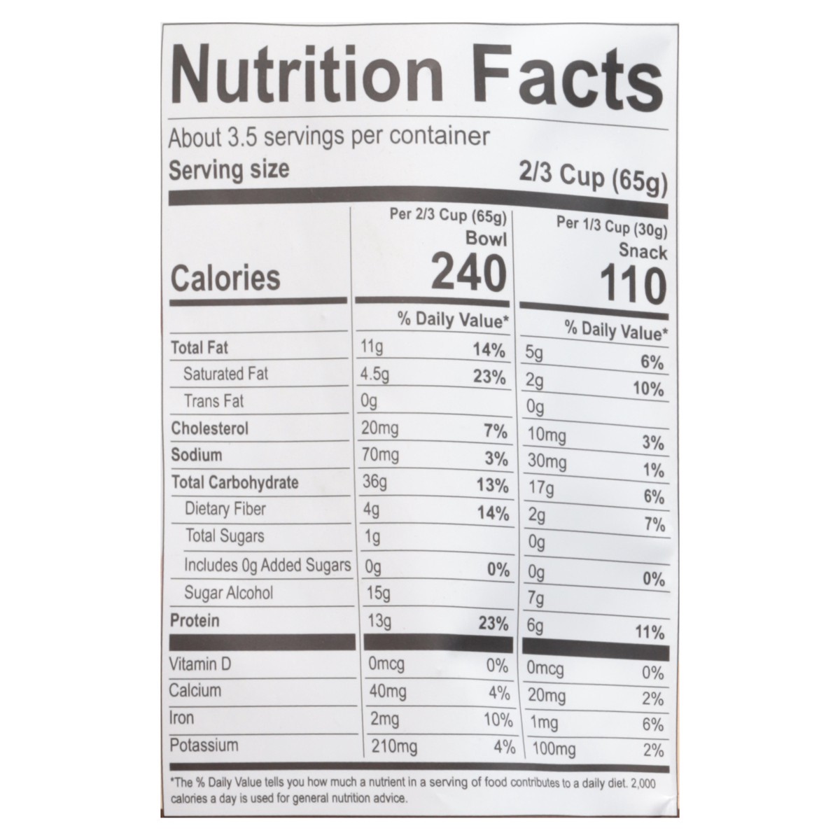 slide 6 of 13, Nutrail Granola Protein Choc,