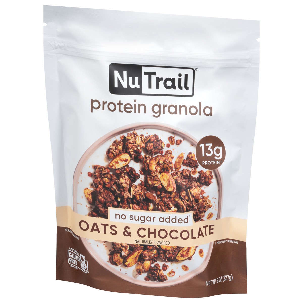slide 9 of 13, Nutrail Granola Protein Choc,