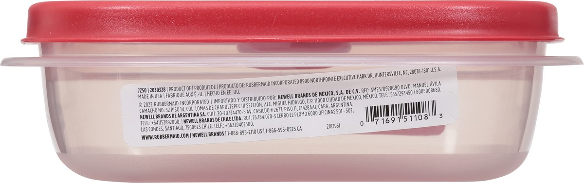 slide 9 of 12, Rubbermaid EasyFindLids 3.0 Cup Container 1 ea, 1 ct