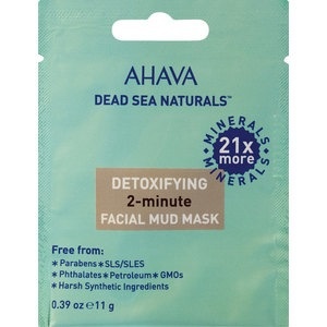 slide 1 of 1, Ahava Ahava Dead Sea Naturals 2-Minute Facial Mud Mask, 0.39 oz