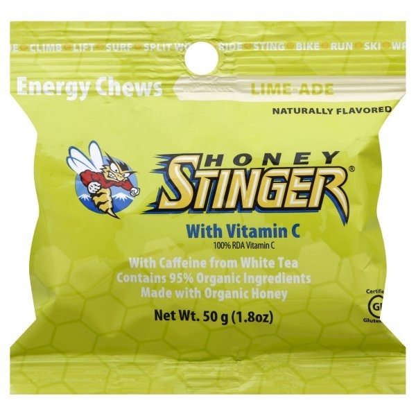 slide 1 of 1, Honey Stinger Lime-Ade Energy Chews, 1.8 oz