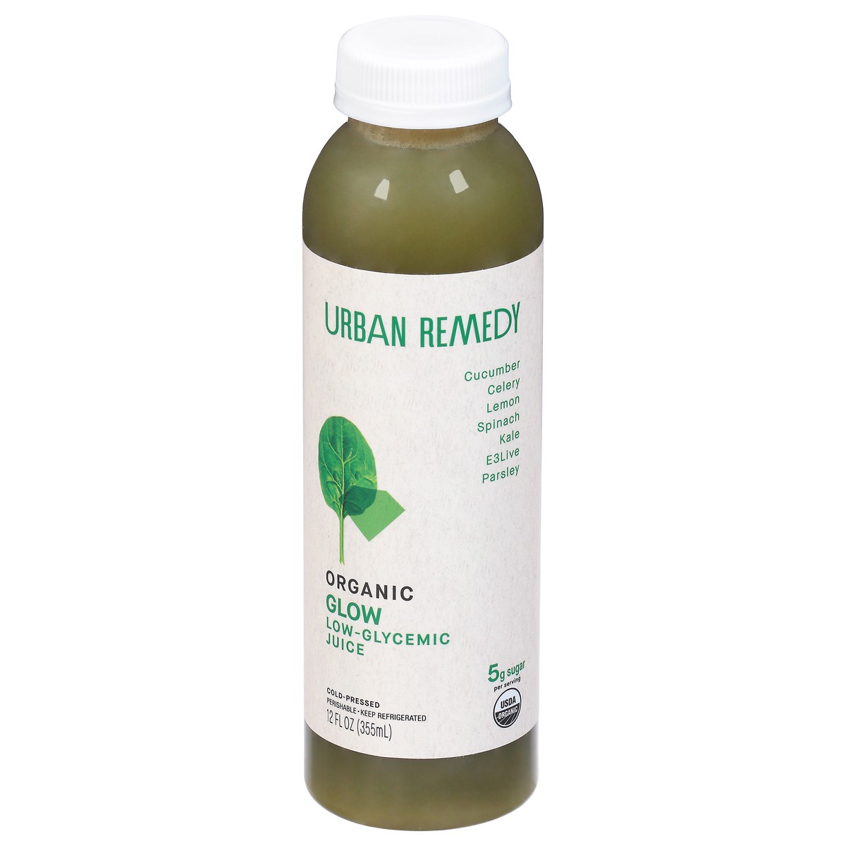 slide 7 of 11, Urban Remedy Organic Glow Cold Pressed Juice - 12 Oz, 12 oz