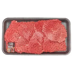 Market District Beef Cube Steak Boneless, Angus