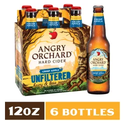 Angry Orchard Crisp Apple Unfiltered Hard Cider Spiked