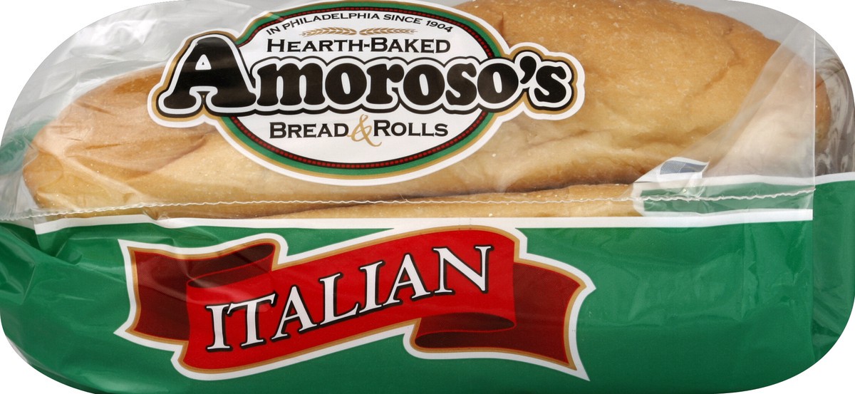 slide 3 of 5, Amoroso's Italian Rolls, 6 ct; 15 oz