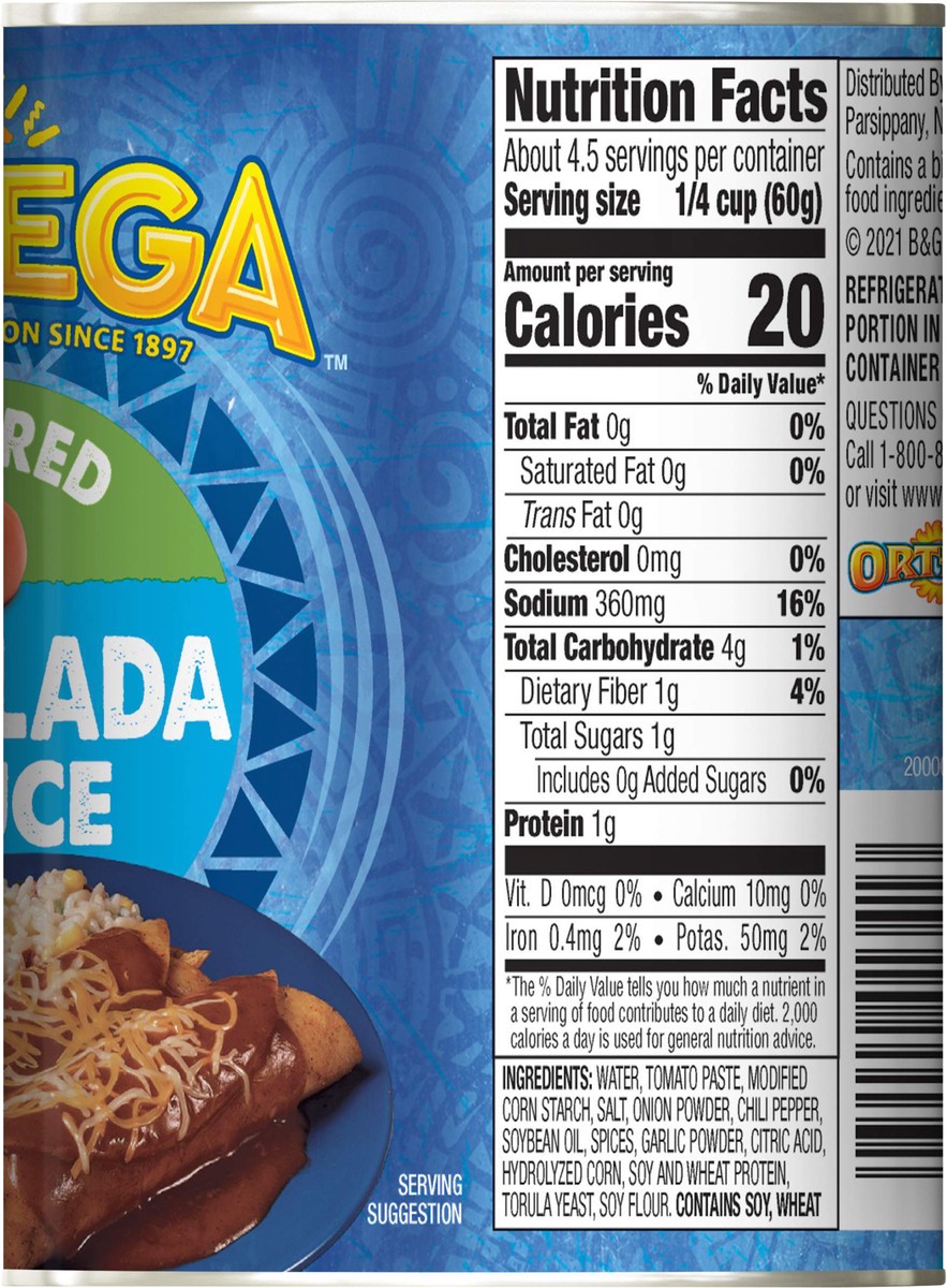 slide 8 of 9, Ortega Mild Red Enchilada Sauce, 10 oz,