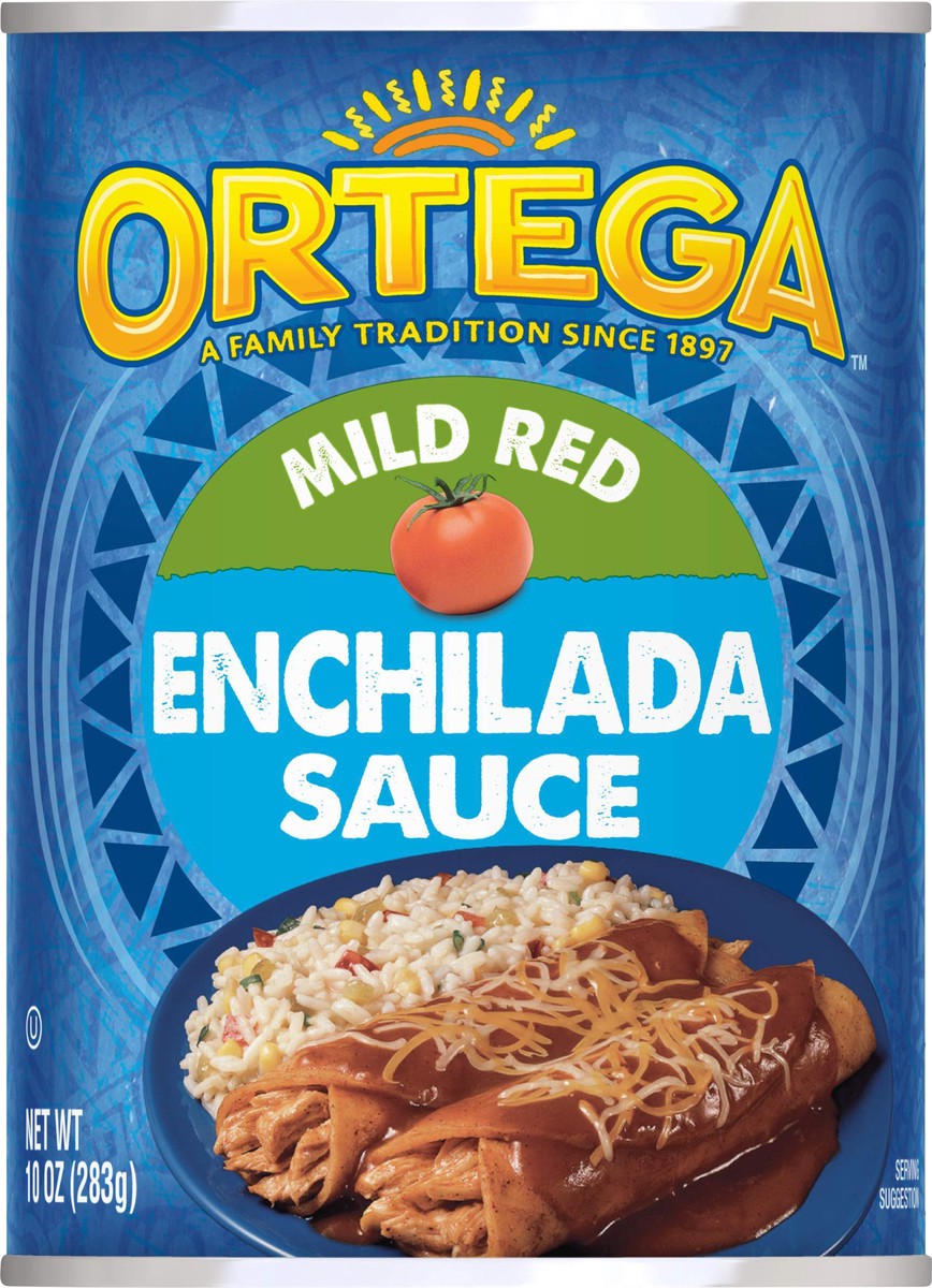 slide 2 of 9, Ortega Mild Red Enchilada Sauce, 10 oz,