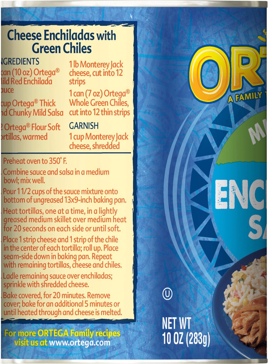 slide 3 of 9, Ortega Mild Red Enchilada Sauce, 10 oz,