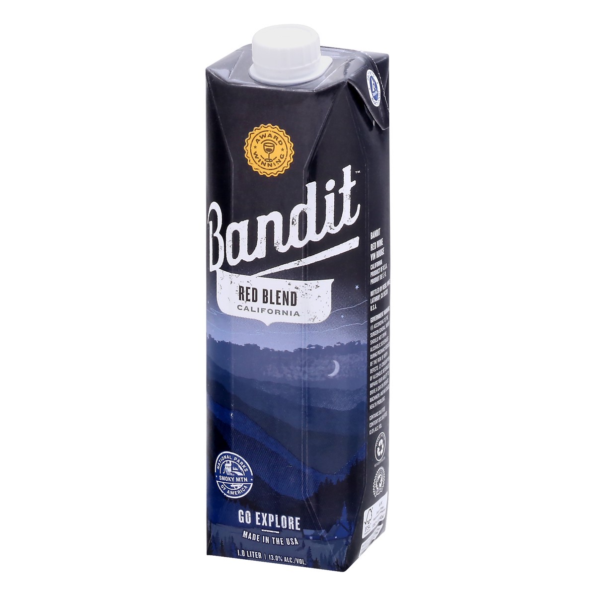 slide 4 of 10, Bandit Red Blend Wine, 1L Box Wine, 1 liter