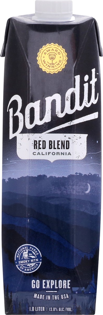 slide 1 of 10, Bandit Red Blend Wine, 1L Box Wine, 1 liter