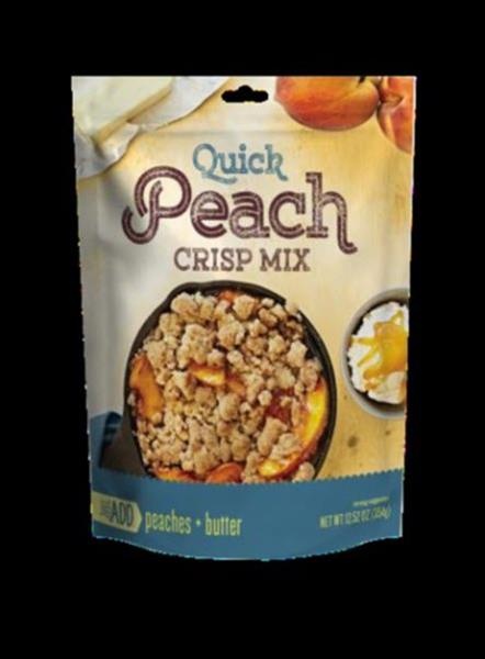 slide 1 of 1, Just Add Peach Crisp Mix, 12.52 oz