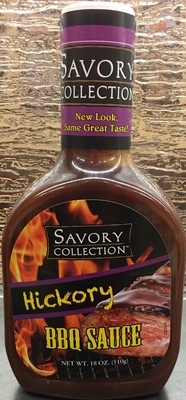 slide 1 of 1, Savory Collectn Hickory BBQ Sauce, 20 oz