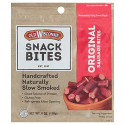 Old Wisconsin Original Sausage Bites 8 oz Pouch