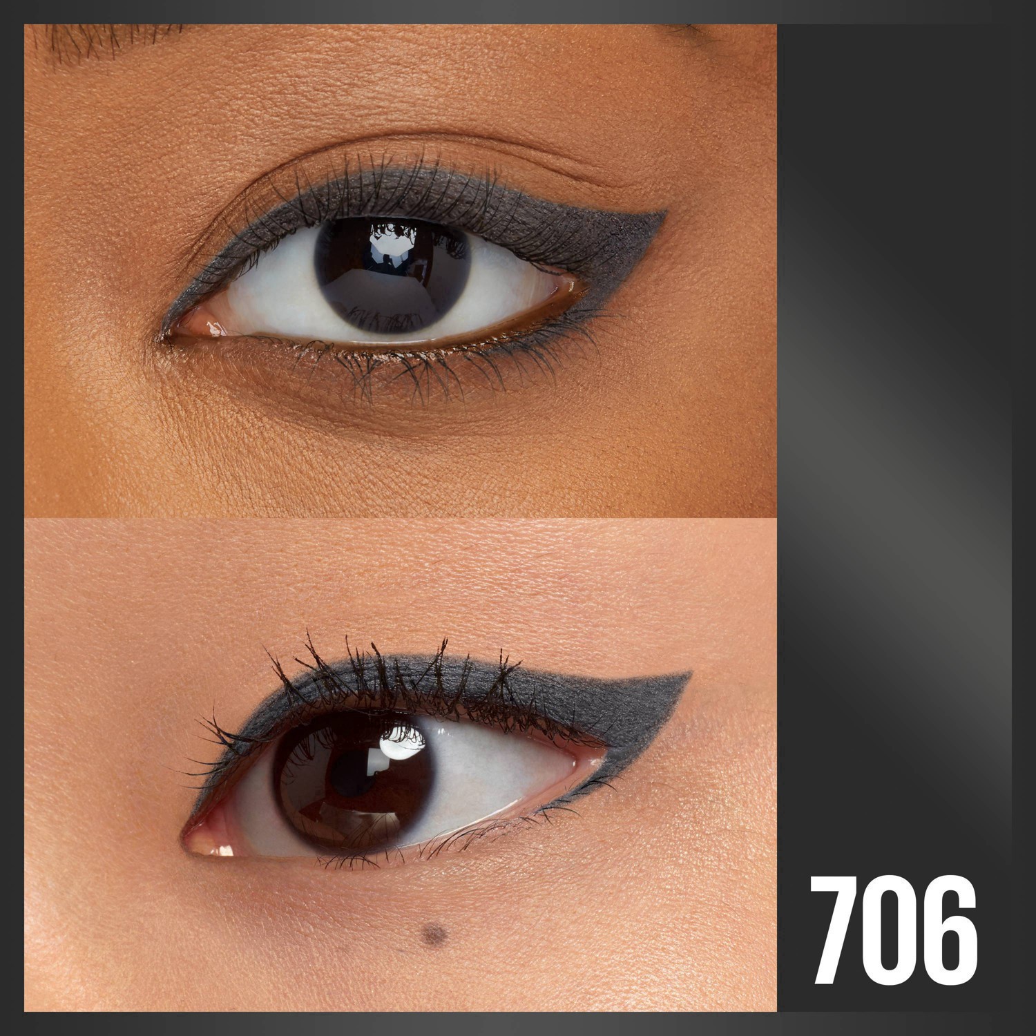 slide 50 of 64, Maybelline Unstoppable Waterproof Eyeliner - 706 Pewter - 0.01oz, 0.01 oz