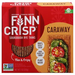 Finn Crisp Caraway Rye Crispbread 7 oz
