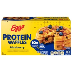 Eggo Protein Frozen Waffles Blueberry