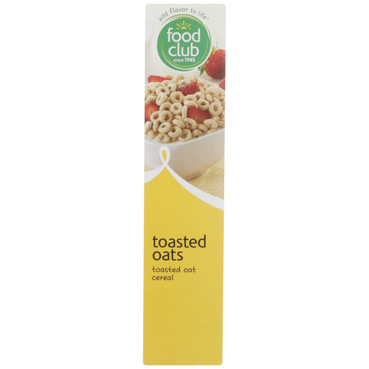 slide 6 of 9, Food Club Cereal - Original Toasted Oats, 12 oz