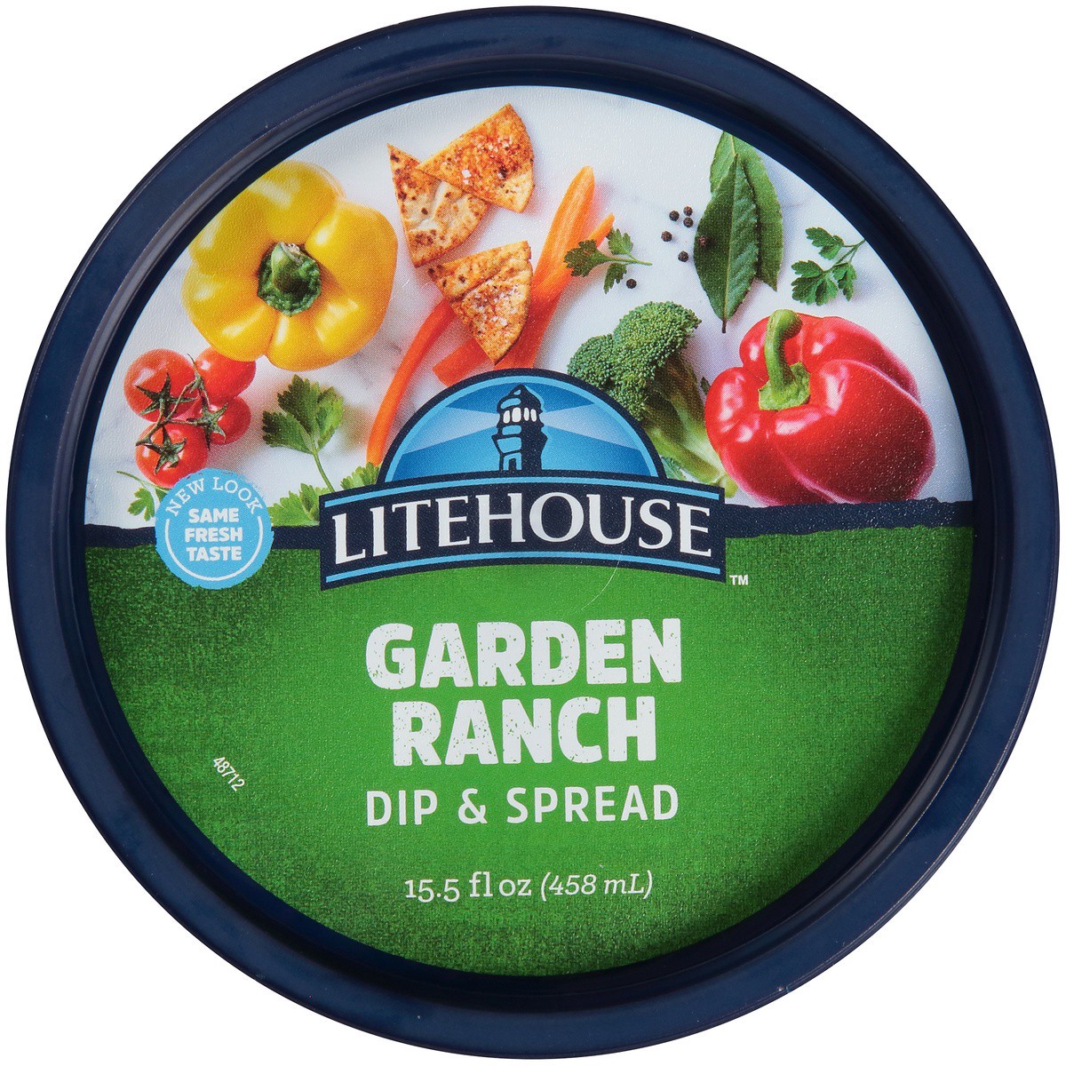 slide 7 of 7, Litehouse Garden Ranch Dip & Spread 15.5 fl. oz. Tub, 15.5 oz