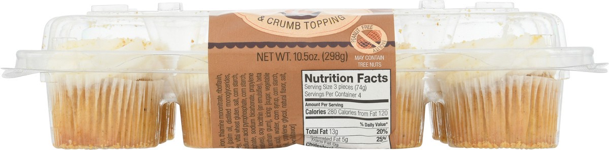 slide 5 of 9, LaBree's Bakery Delicious Pumpkin Mini Cupcakes 10.5 oz, 10.5 oz