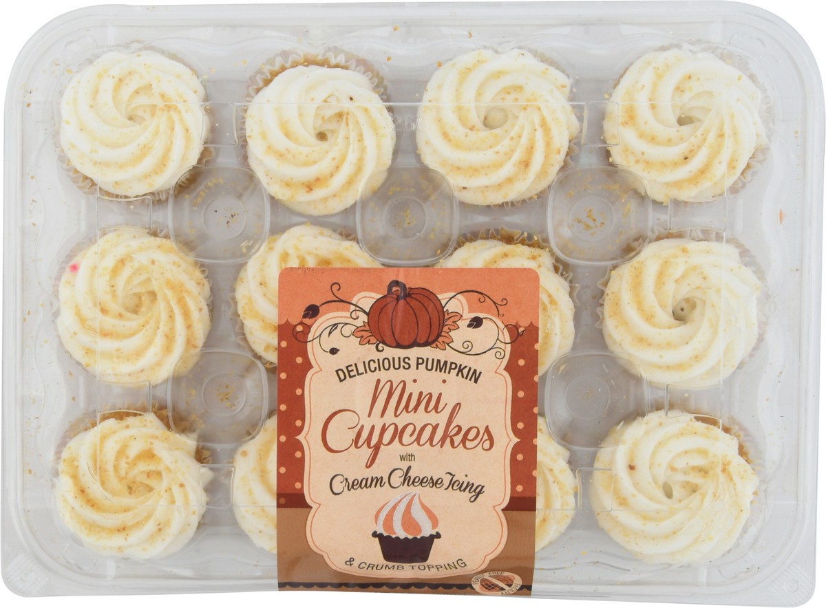 slide 8 of 9, LaBree's Bakery Delicious Pumpkin Mini Cupcakes 10.5 oz, 10.5 oz