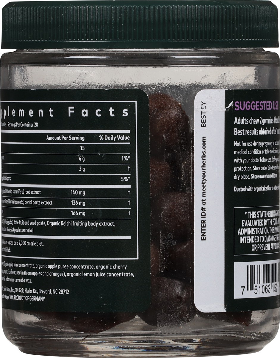 slide 11 of 12, Gaia Herbs Sleep Gummies, 1 ct